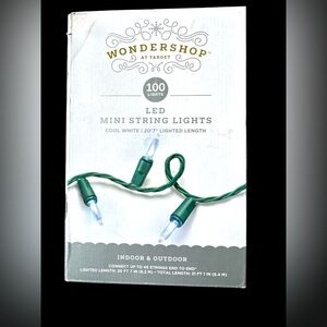 3/$13 Wondershop LED Mini String Lights - Cool White